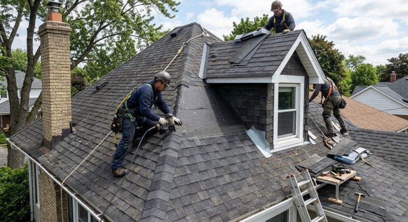 A Frame Roof Repair in Arvada, CO