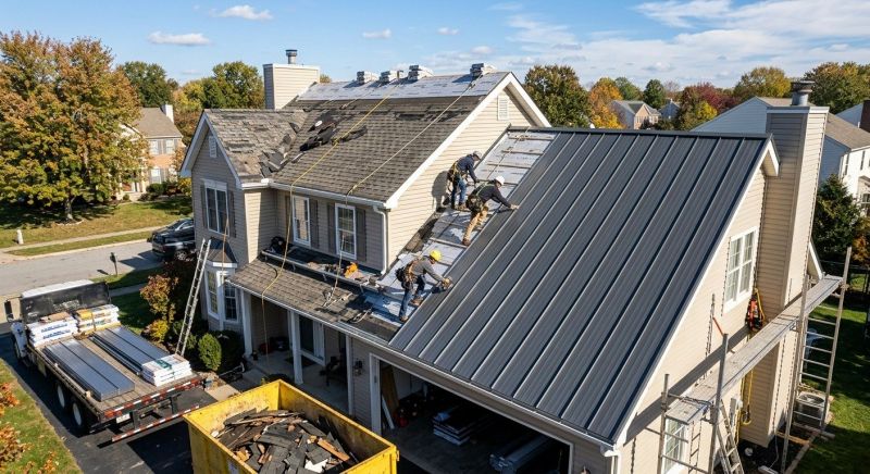 Aluminum Roof Replacement in Arvada, CO
