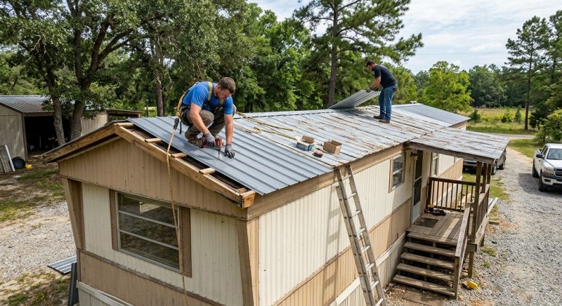 Aluminum Roofing Repair in Arvada, CO