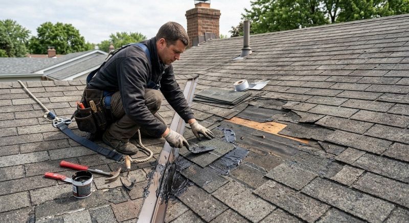Asphalt Roof Leak Repair in Broomfield, CO