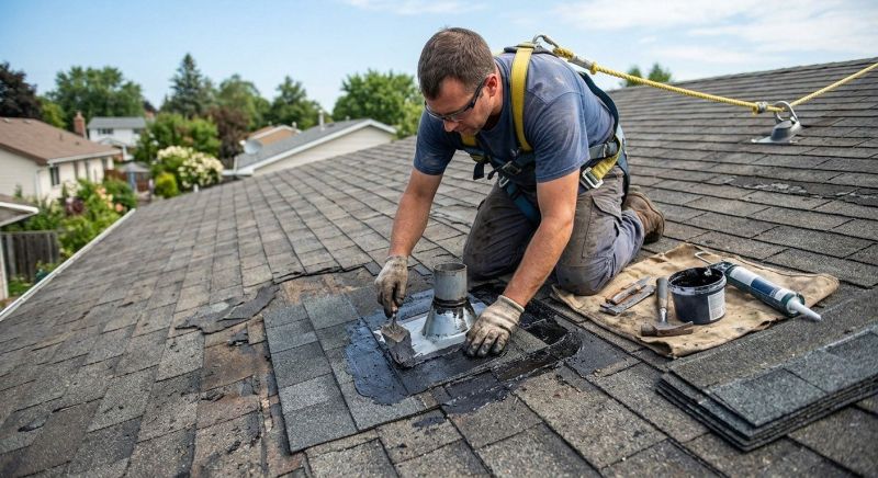 Asphalt Roof Leak Repair in Dacono, CO
