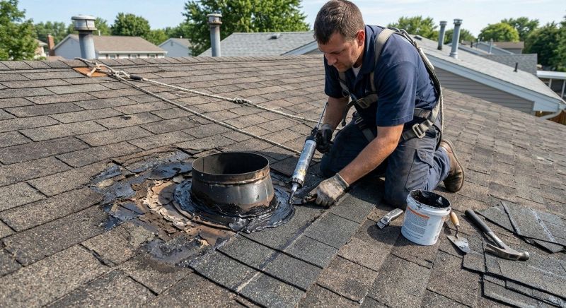 Asphalt Roof Leak Repair in Denver, CO