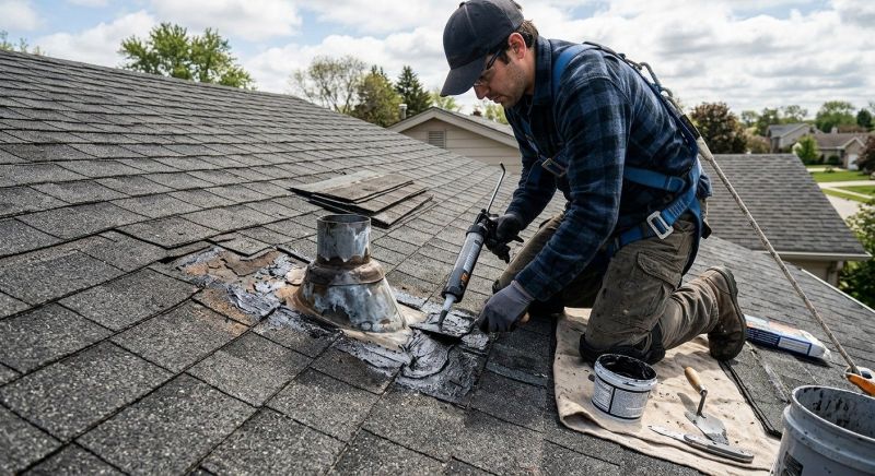 Asphalt Roof Leak Repair in Englewood, CO
