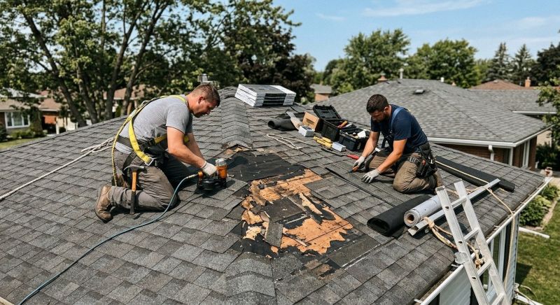 Asphalt Roof Repair in Wheat Ridge, CO