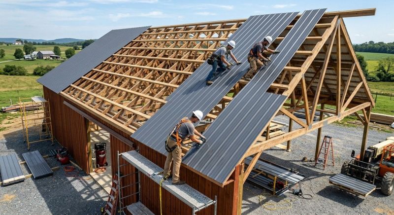 Barn Roof Construction in Arvada, CO