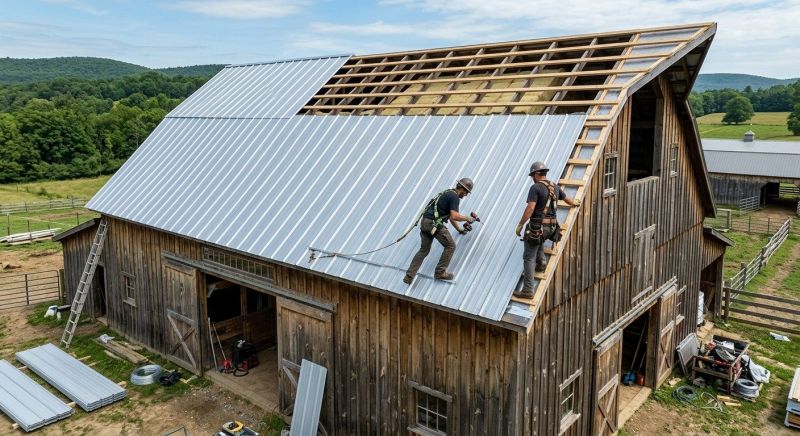 Barn Roof Installation in Arvada, CO
