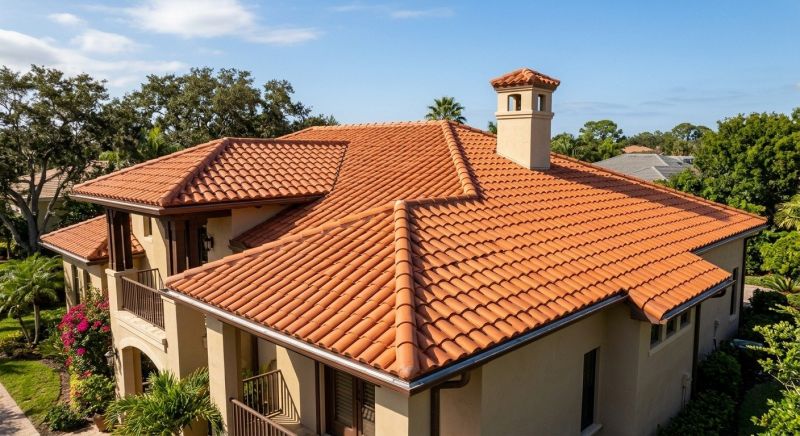 Barrel Tile Roof Installation in Arvada, CO