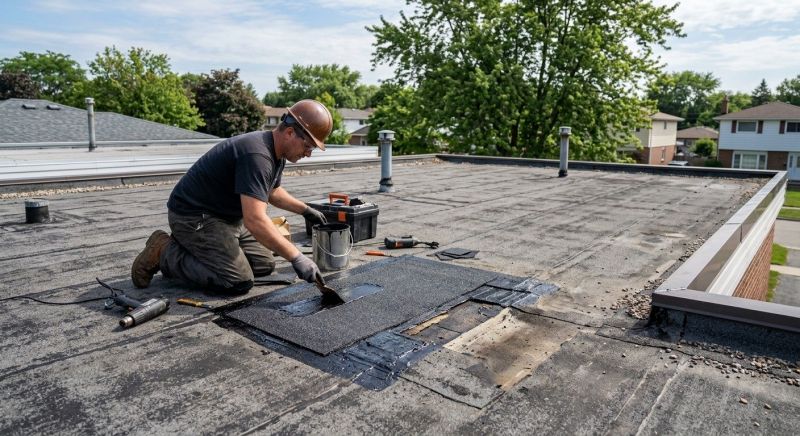 Bitumen Roof Repair in Arvada, CO