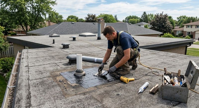 Bitumen Roof Repair in Arvada, CO