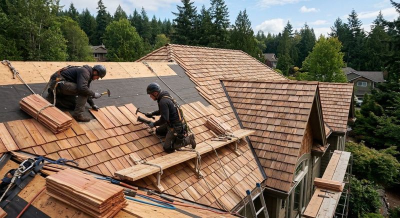 Cedar Roof Installation in Brighton, CO