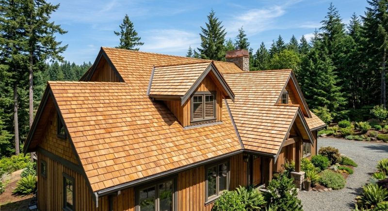 Cedar Roof Installation in Jamestown, CO