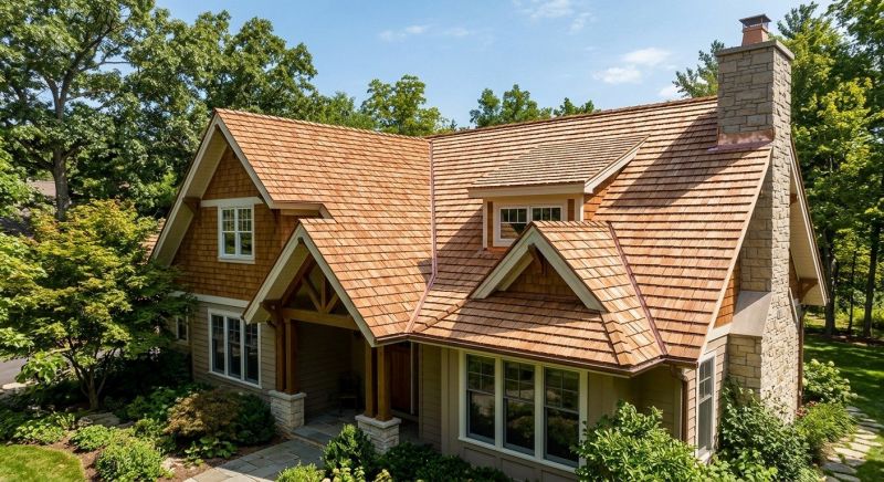 Cedar Shake Roof Construction in Commerce City, CO