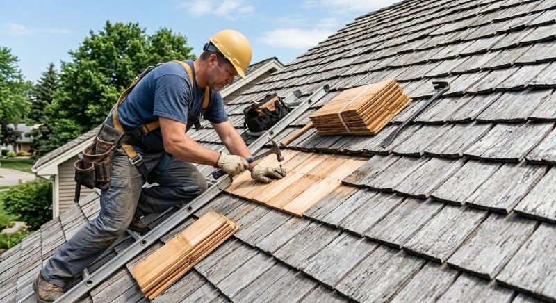 Cedar Shingles Repair in Boulder, CO
