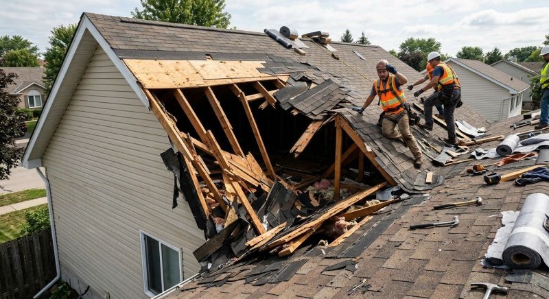 Collapsing Roof Repair in Arvada, CO