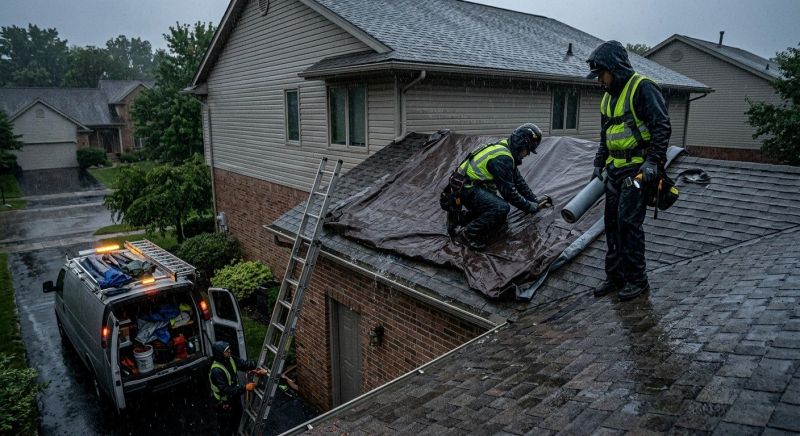 Collapsing Roof Repair in Arvada, CO