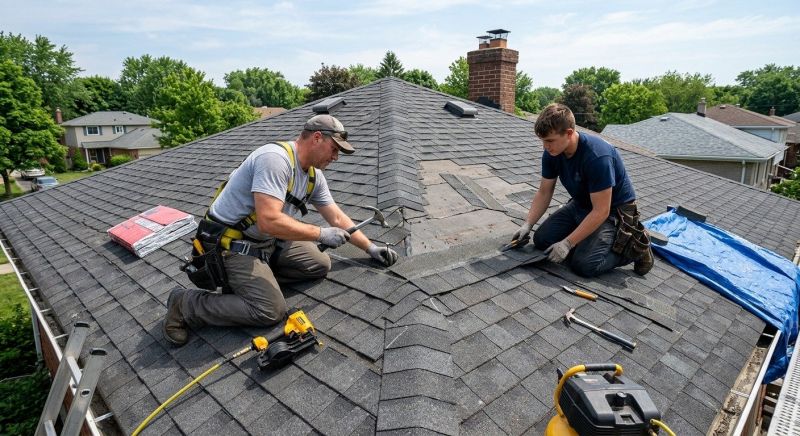 Composite Roof Repair in Arvada, CO