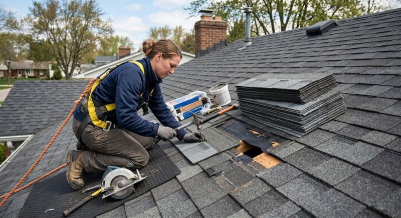 Composite Shingle Repair in Arvada, CO