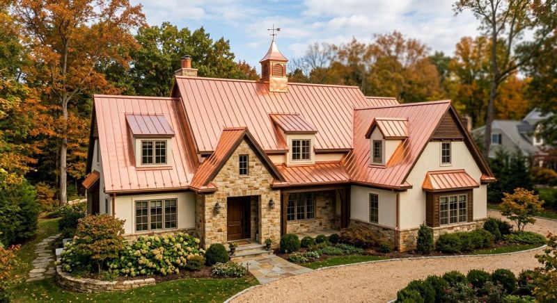 Copper Roof Repair in Arvada, CO