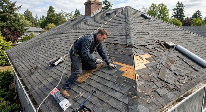 Damaged Roof Repair in Jamestown, CO