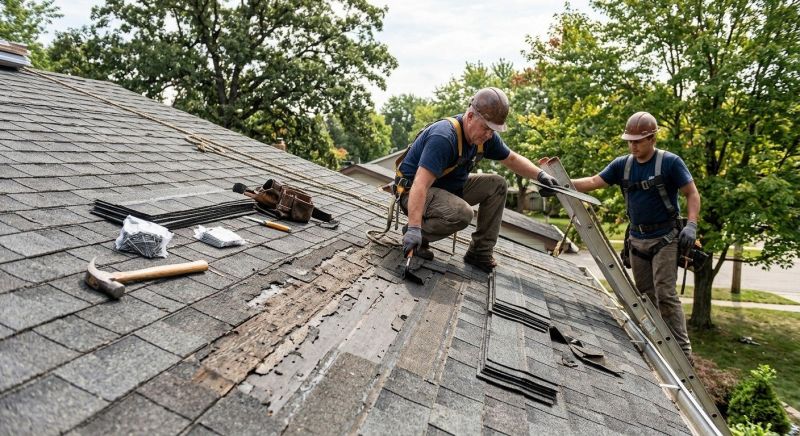 Damaged Roof Repair in Littleton, CO