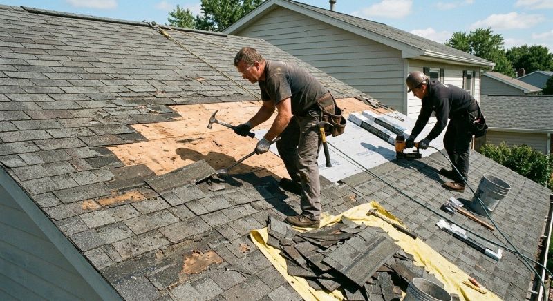 Damaged Roof Repair in Longmont, CO