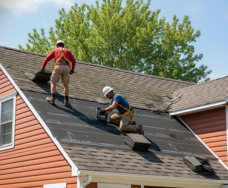 Damaged Roof Replacement in Arvada, CO