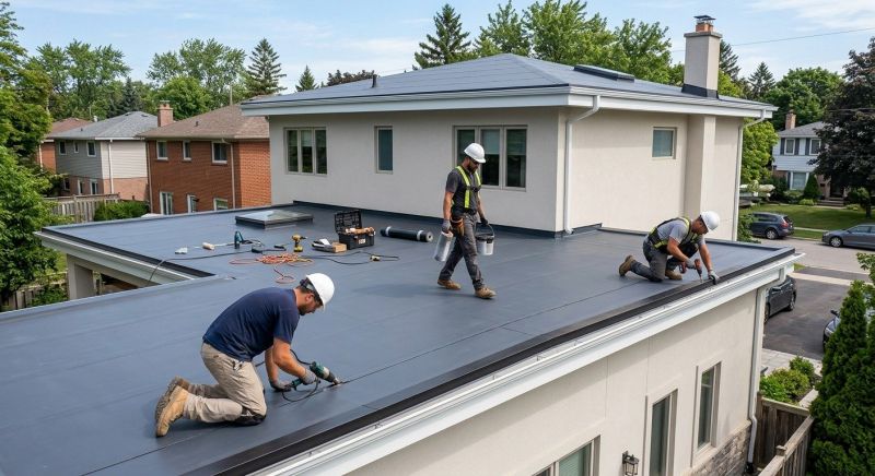 Epdm Roof Installation in Commerce City, CO