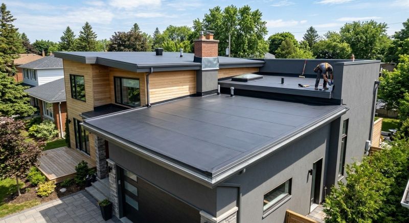 Epdm Roof Installation in Firestone, CO