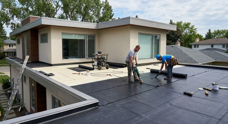 Flat Roof Installation in Broomfield, CO
