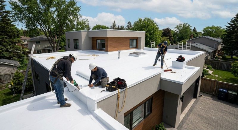 Flat Roof Installation in Morrison, CO