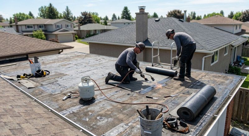 Flat Roof Repair in Englewood, CO