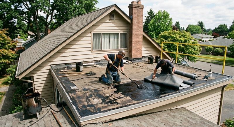 Flat Roof Tar Repair in Arvada, CO