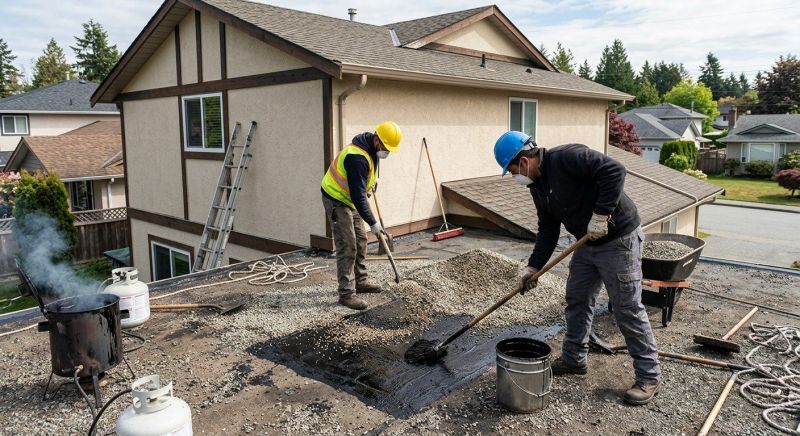 Flat Roof Tar Repair in Arvada, CO