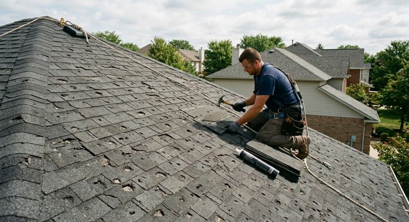 Hail Damage Roof Repair in Arvada, CO