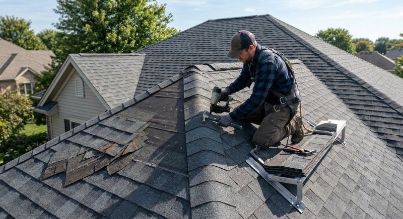 Hip Roof Shingle Replacement in Arvada, CO