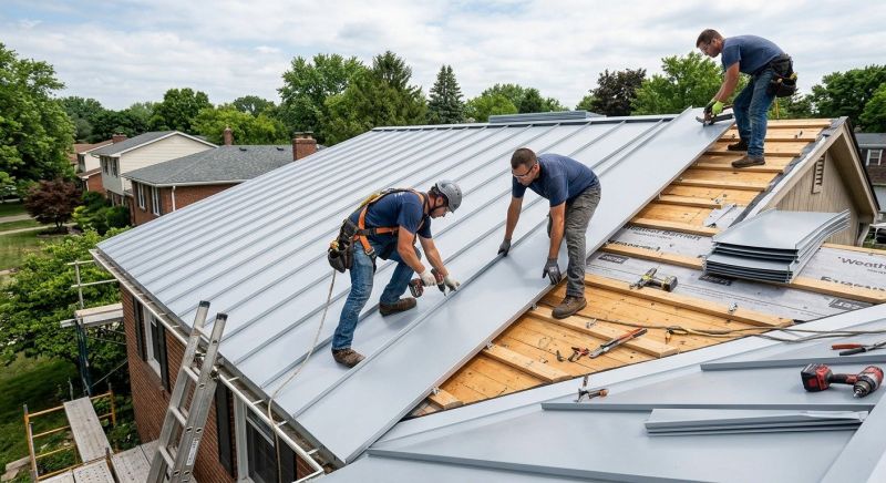 Metal Roof Installation in Boulder, CO