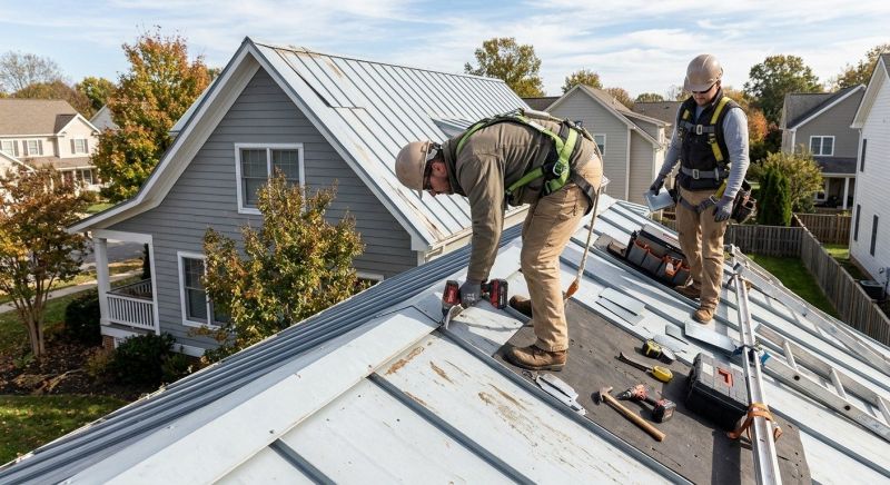Metal Roof Repair in Commerce City, CO