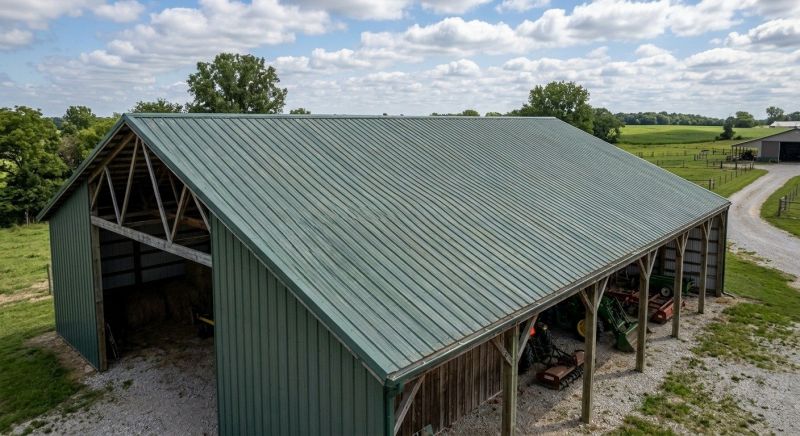 Pole Barn Roof Repair in Denver County, CO