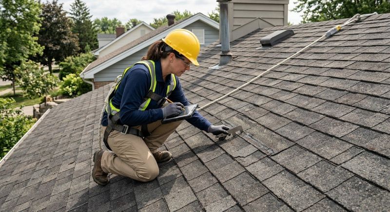 Roof Damage Inspection in Erie, CO