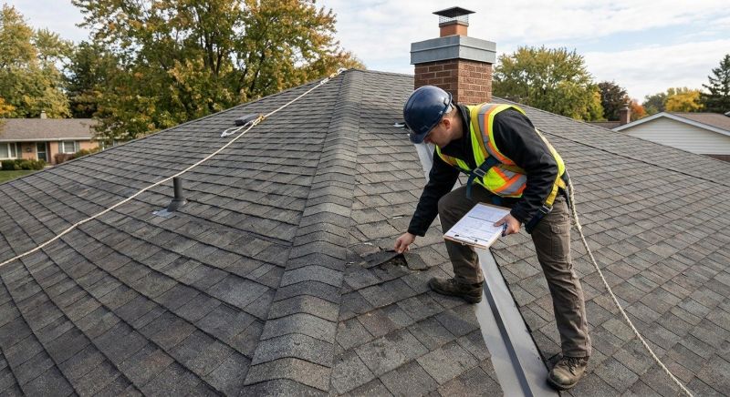 Roof Damage Inspection in Firestone, CO