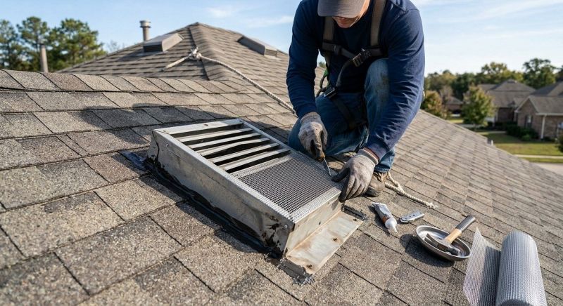 Roof Vent Flashing Repair in Arvada, CO