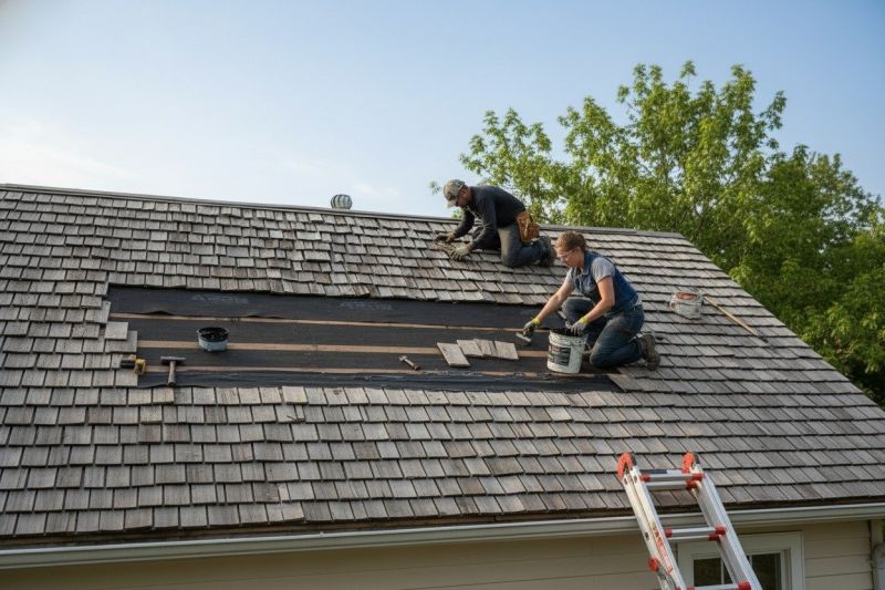 Shake Shingle Repair in Erie, CO
