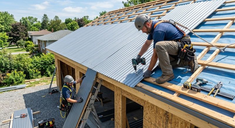 Sheet Roofing Installation in Denver County, CO