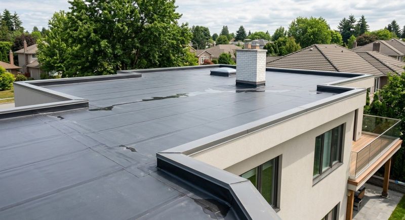 Single Ply Roof Installation in Clear Creek County, CO