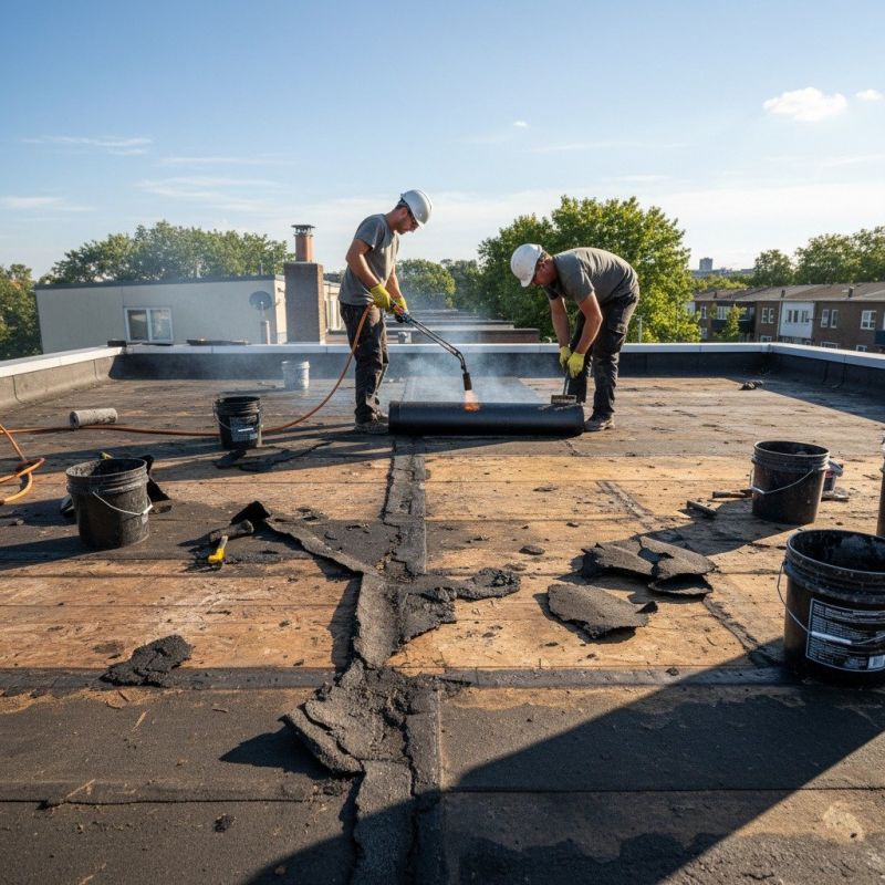 Single Ply Roof Repair in Lafayette, CO