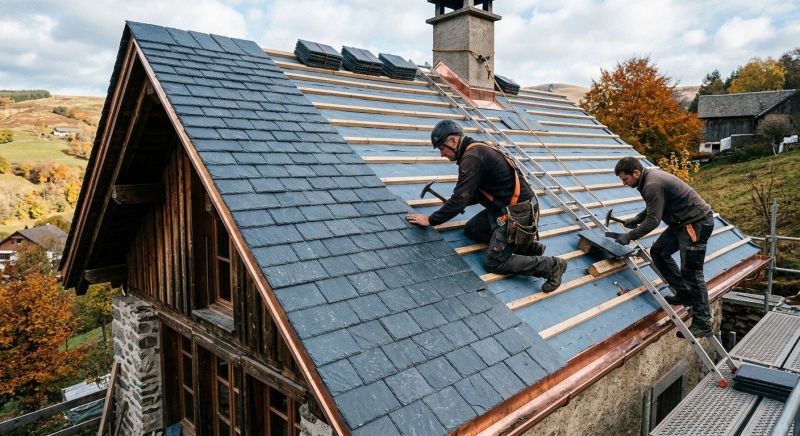 Slate Roof Construction in Longmont, CO