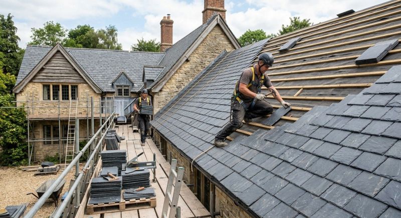 Slate Roof Installation in Golden, CO