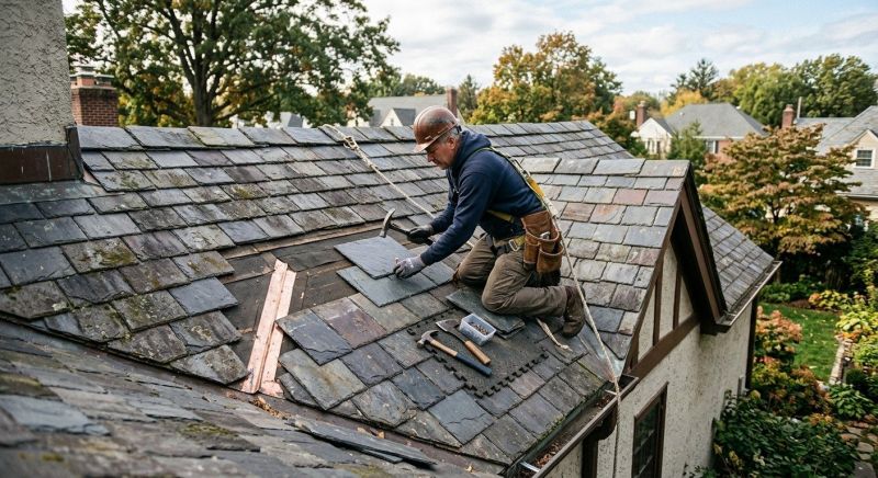 Slate Roof Leak Repair in Arvada, CO