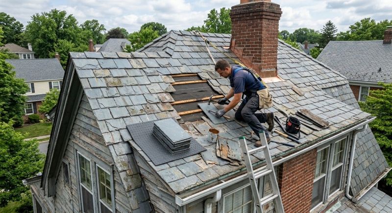 Slate Shingles Repair in Black Hawk, CO