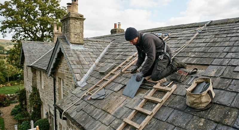 Slate Shingles Repair in Denver County, CO